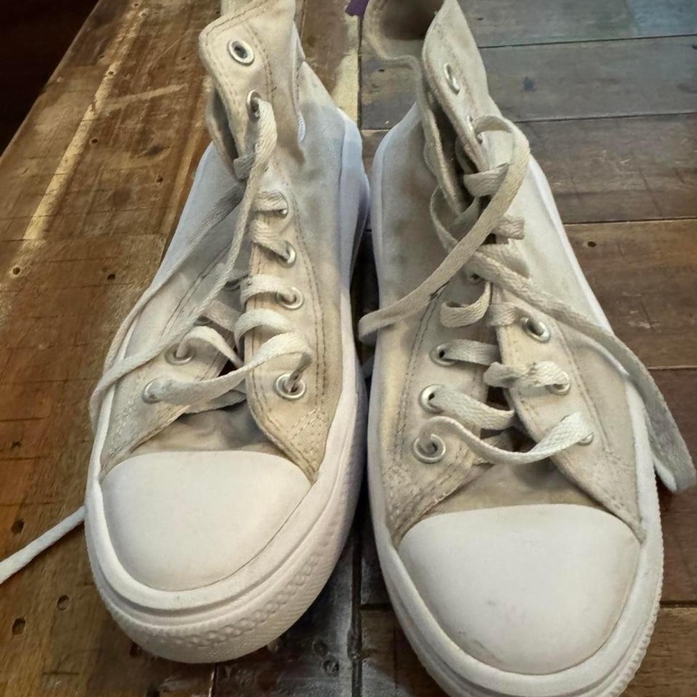Converse Chuck Taylor All Star Cream Purple A03667C Mens 7